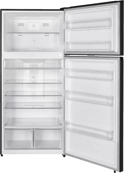 White Whale No Frost Refrigerator, 640 Litres, 2 Doors, Digital Display, Inverter, Black, WR-6395 HB