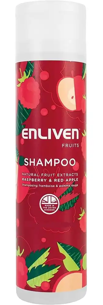 Enliven natural fruit extracts Shampoo Raspberry & Red Apple 500 ml