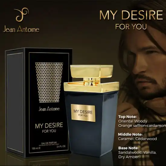 MY DESIRE for You By JEAN ANTOINE For Unisex EDP 100 ML