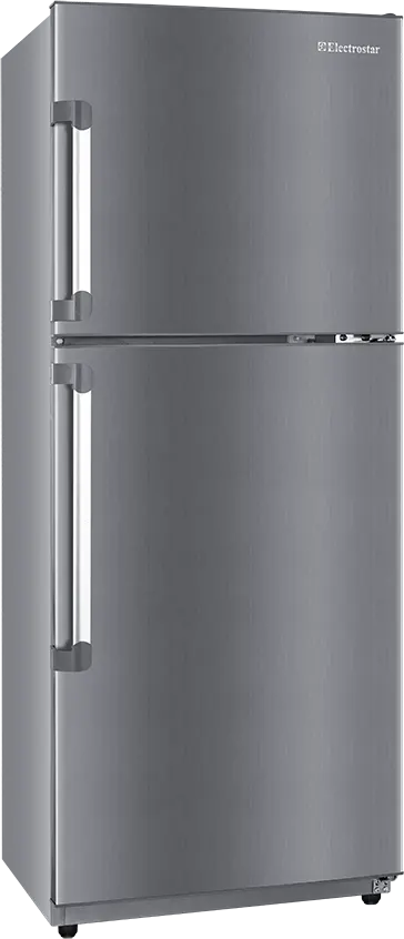 Electrostar Majesta No Frost Refrigerator, 330 Liters, 2 Doors, Silver, LR330NEW00