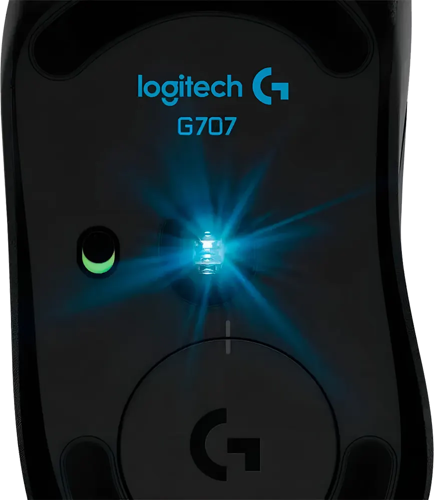 Wireless Gaming Mouse Logitech, Rechargeable, 16000DPi, Black, G707