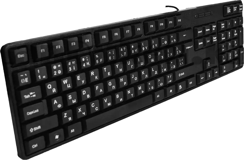 لوحة مفاتيح سلكية أنتيلوب يو اس بي، 103 مفتاح، أسود، TJ-818