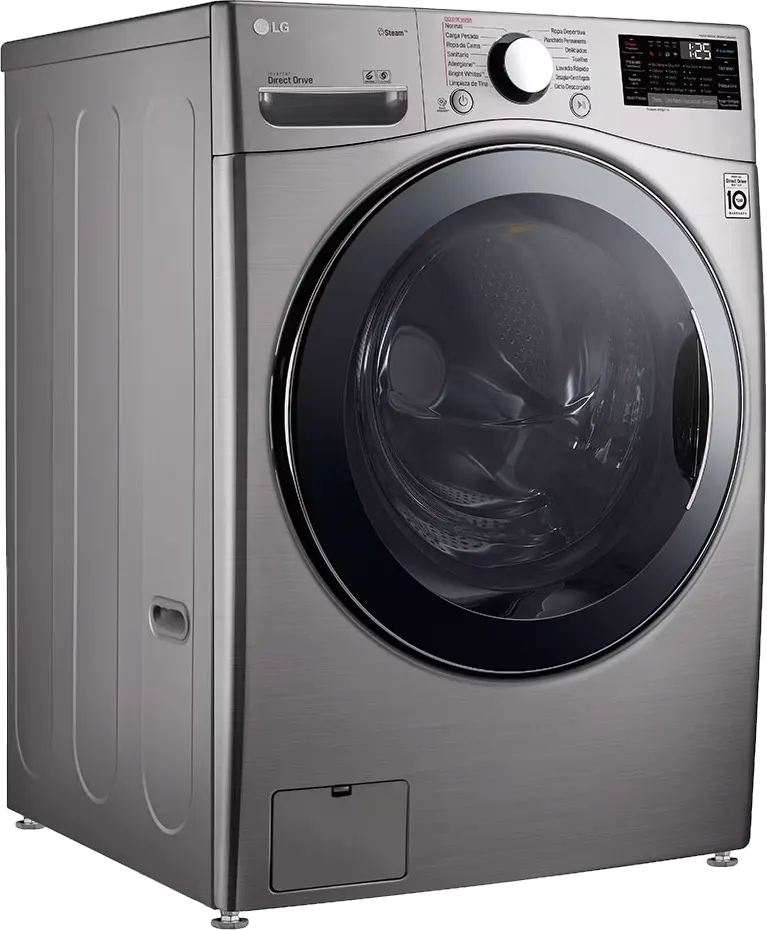 LG Full Automatic Front-Loading Washing Machine, 20 Kg, Dryer, 11 Kg, Digital Screen, Inverter, Silver, F0L2CRV2TC