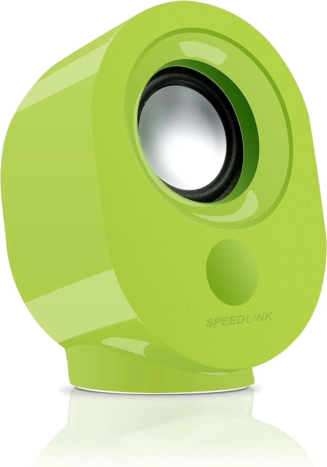 SpeedLink computer speakers, 4 Watt, 2 pieces, green, 8001GN