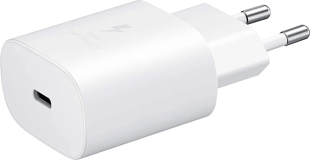 Samsung Super Fast Charger, 25W, USB Type-C, Fast Charging, White, EP-TA800