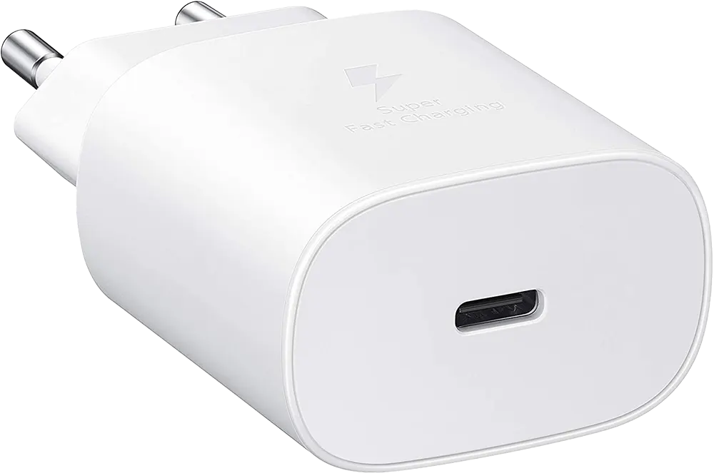 Samsung Super Fast Charger, 25W, USB Type-C, Fast Charging, White, EP-TA800