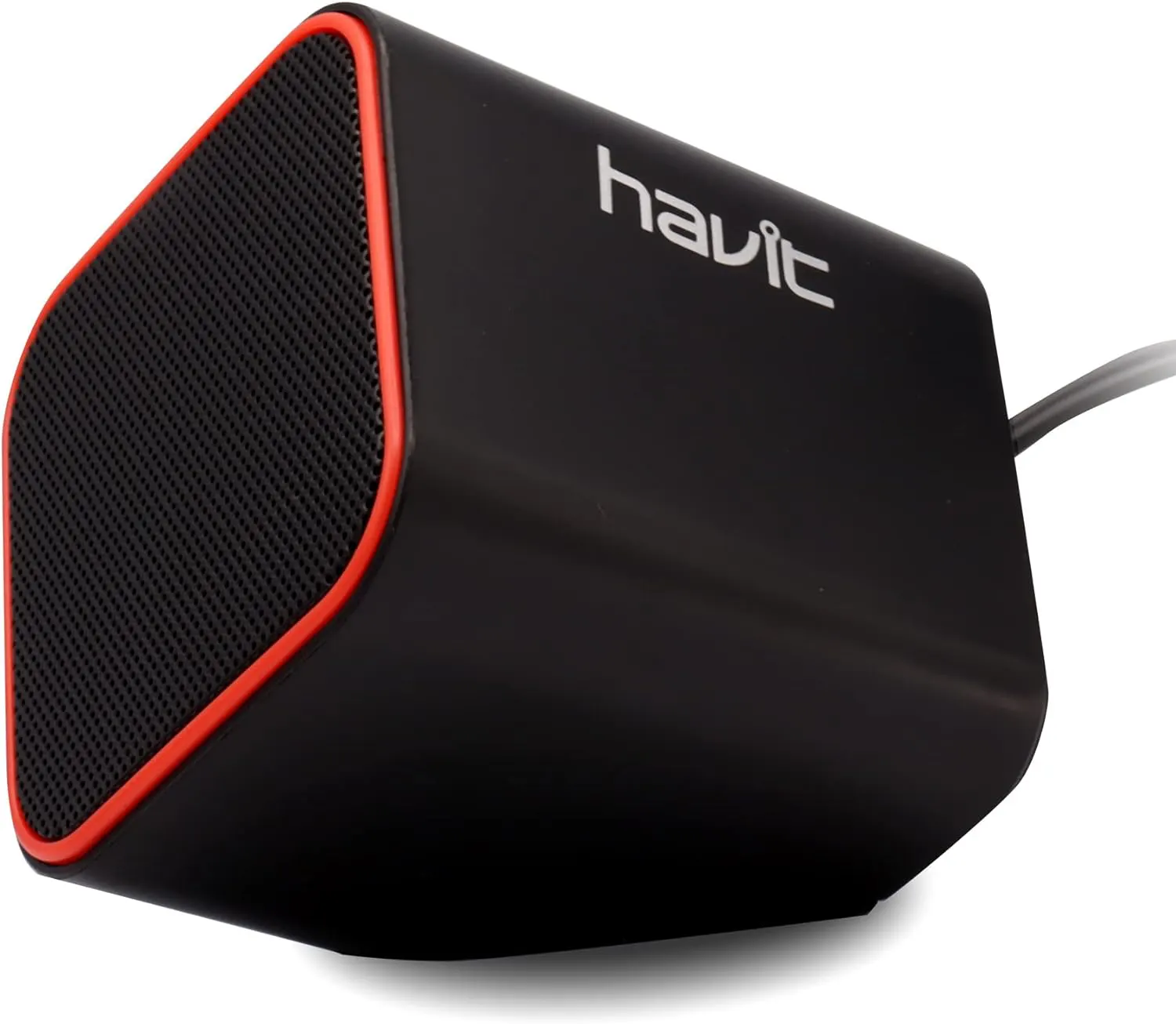 Havit Wired Speaker, 6 Watt, USB Connection, Black, HV-SK473