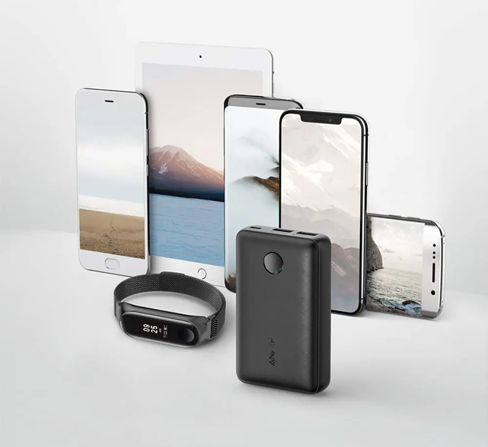 Power Bank Anker PowerCore Select 10000 mAh, USB Type-A, Black, A1223H11