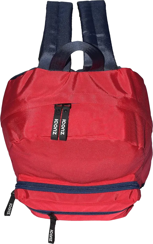 Iconz Laptop Backpack, 15.6 Inch, Red, 1047