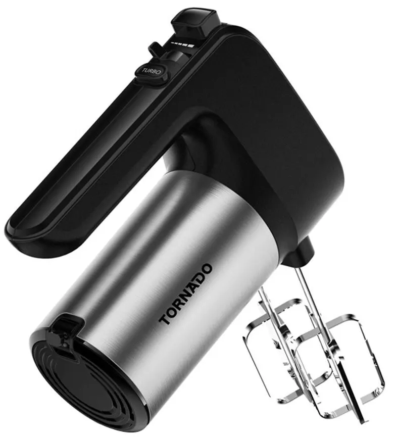 Tornado Egg Mixer, 300 Watt, 6 Speeds, Black, THM-300WL