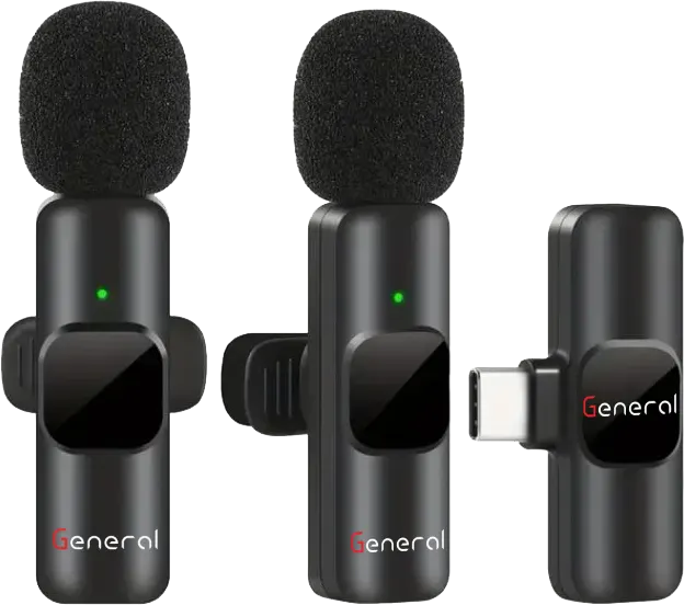 Wireless Microphone General For Iphone, Noise reduction, Black, K10 K1