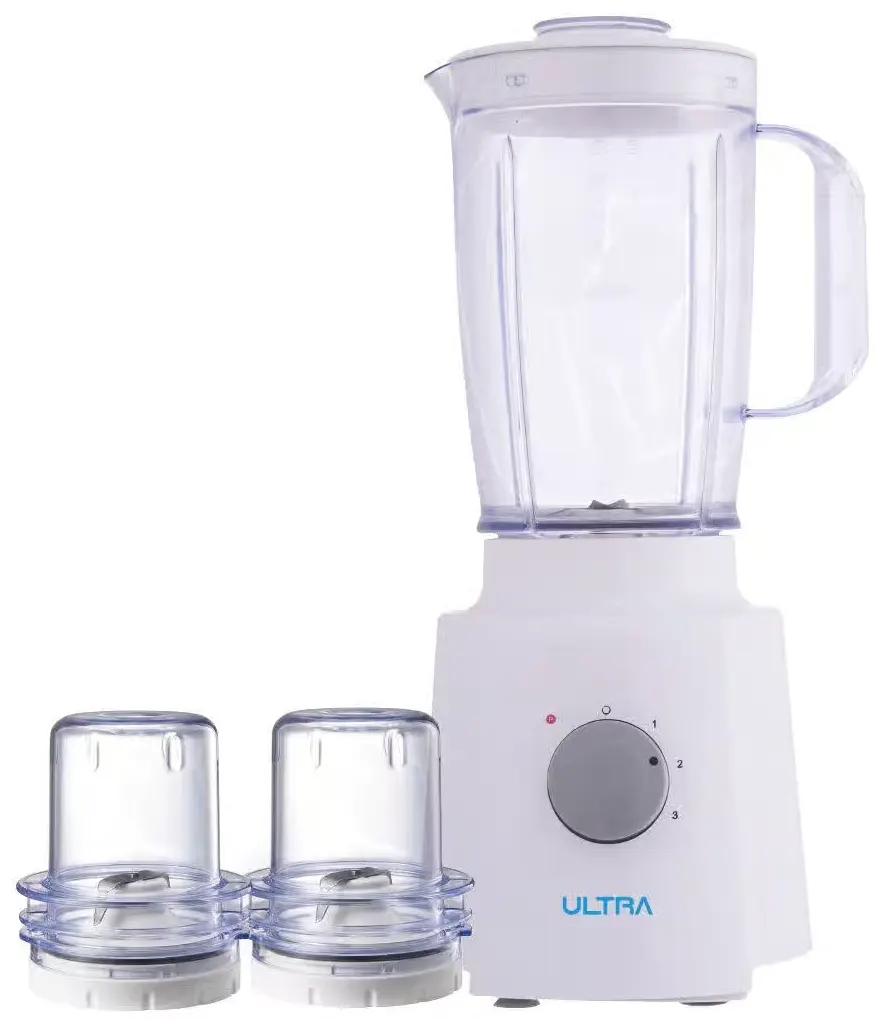 Ultra Electric Blender, 600 Watt, 1.6 Liter, 2 Mills, White, UB60M2WE