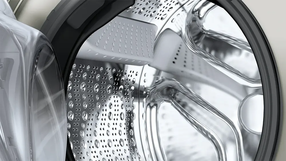 Bosch Full Automatic Washing Machine, Front Loading, 8 Kg, 1400 Rpm, Digital Screen, Silver Inox, WAN282X1EG