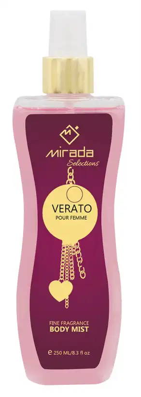 Mirada Verato Body Mist For Women, 250ML