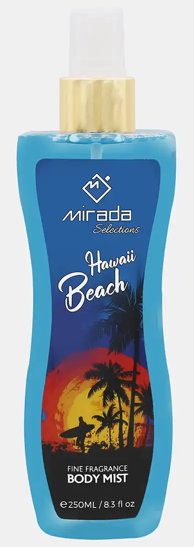Mirada Hawaii Beach Body Mist For Women, 250ML