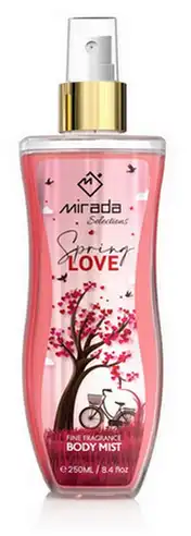 Mirada Spring Love Body Mist For Women, 250ML