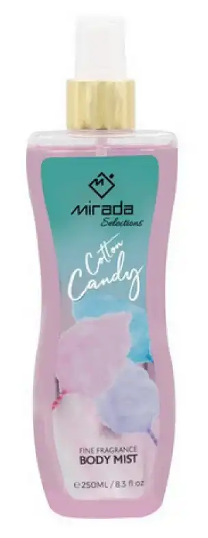 Mirada Cotton Candy Body Mist For Women, 250ML