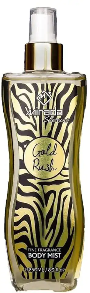 Mirada Gold Rush Body Mist For Women, 250ML
