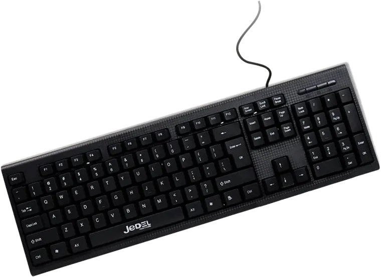 Wired Keyboard Jedel, USB Interface, Black, K13