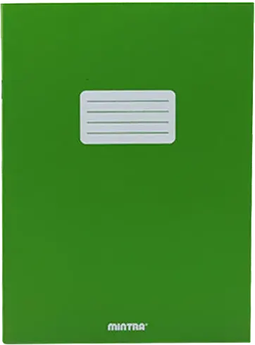 Mintra BB Notebook, 80 Sheets, English Ruling, Multiple Colors