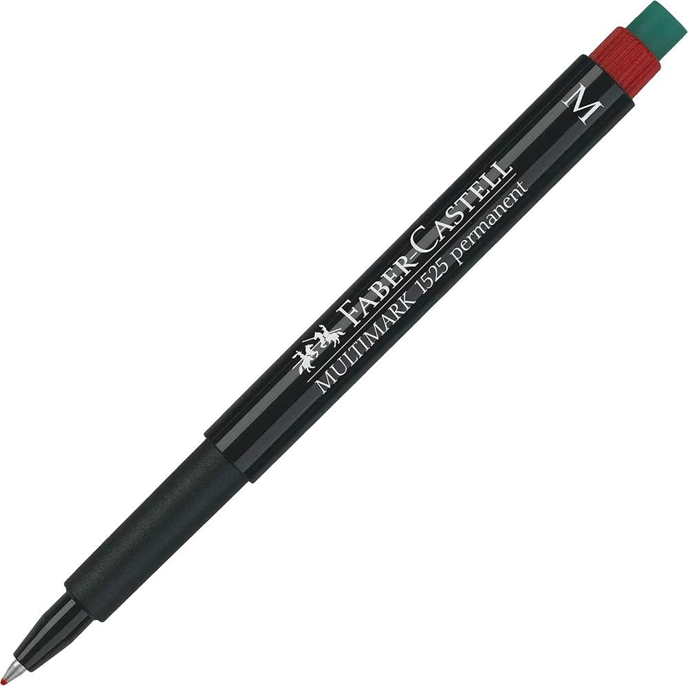 Multimark Faber-Castell Permanent Marker, M Size, Red Ink