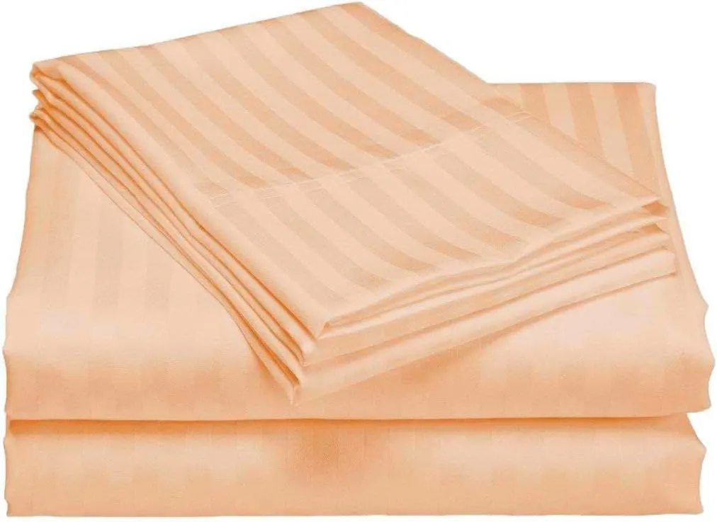 طقم ملاية مقلم كلاسي استيك ، مقاس 180*200 سم، 4 قطع ،سيموني