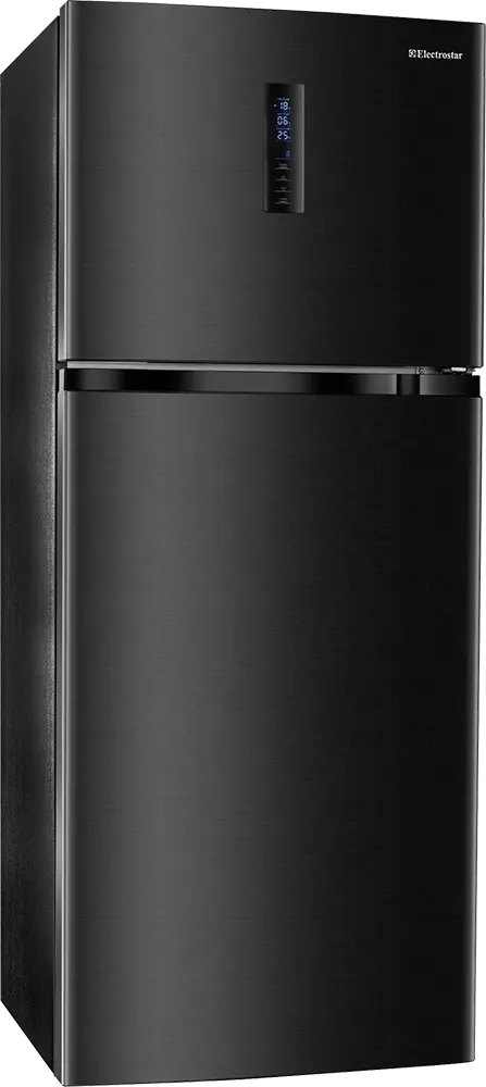 Electrostar Splenda No Frost Refrigerator, 430 Litres, 2 Doors, Digital Display, Black, LR430NSEBO