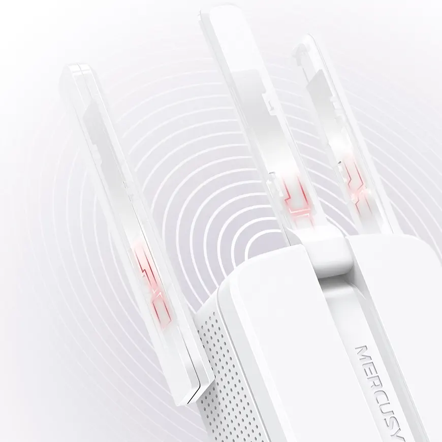 Mercusys WiFi Range Extender, Single Band, 300 Mbps, White, MW300RE