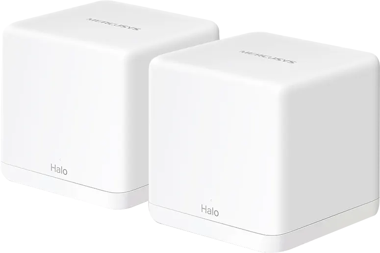 Mercusys Whole Home Mesh Wi-Fi System AC1300, 2-Pack, White, Halo H30G