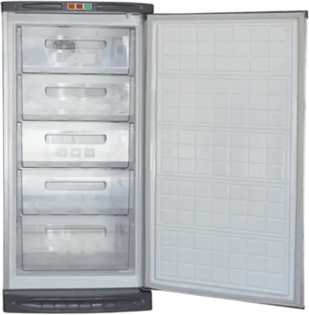 ديب فريزر رأسي ألاسكا، نوفروست، 5 درج، ستانلس، فضي، UP180NF