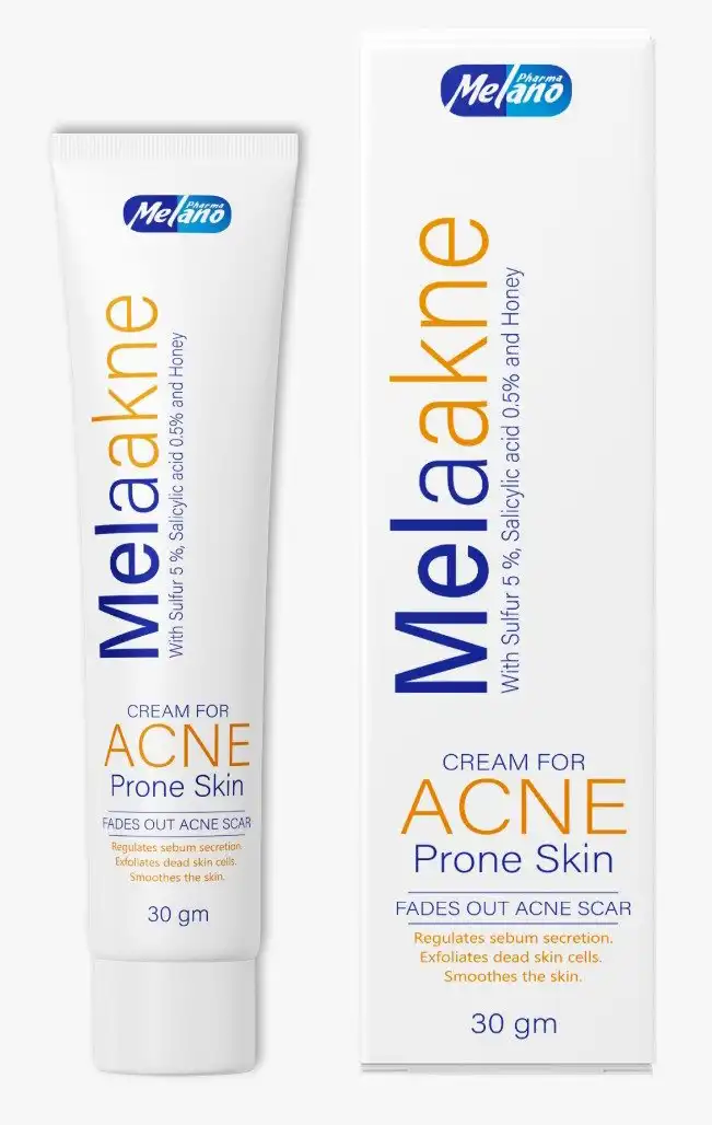 Melano Melaakne Cream For Acne Prone Skin 30 gm