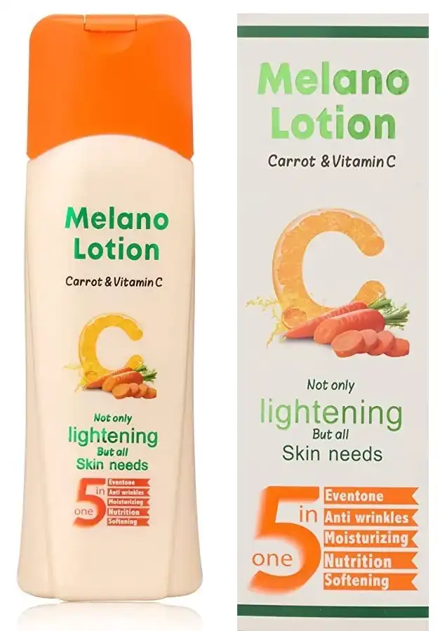 Melano lotion Carrot & Vitamin C Nutrition Super moisturizing & Softening, 300 Ml