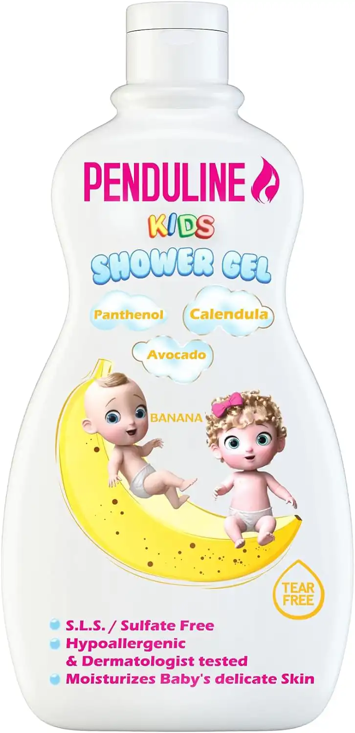 شاور جل اطفال بالموز من بندولين 300 مل
