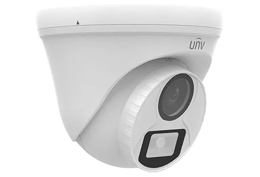 Uniview Color Security Camera, 2MP, 2.8mm Lens, UAC-T112-F28-W, White