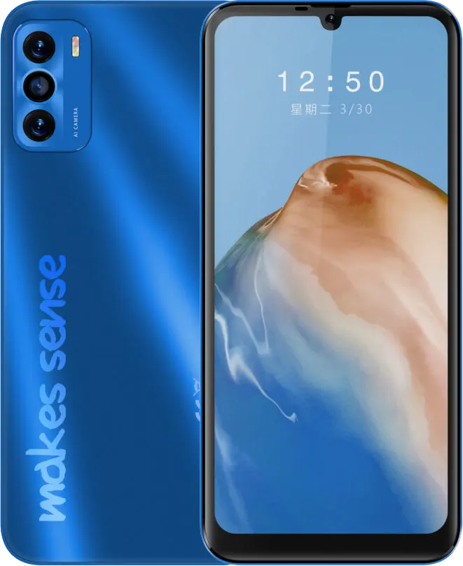 IKU X8 Dual SIM Mobile , 64GB Internal Memory, 3GB RAM, Twilight Blue