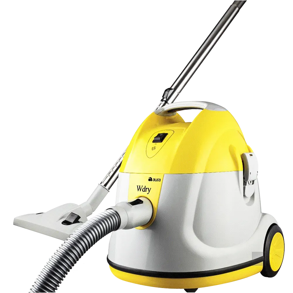 مكنسة اورا ، 2000 وات، 8 لتر، جافة ومبللة، أصفر ،MAXIVAC114HW