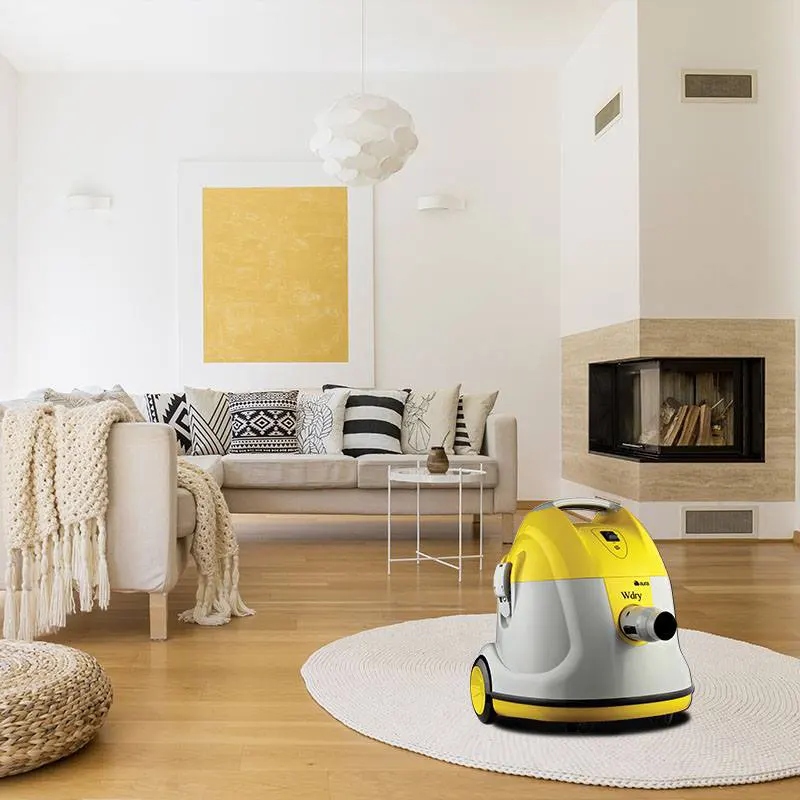 مكنسة اورا ، 2000 وات، 8 لتر، جافة ومبللة، أصفر ،MAXIVAC114HW