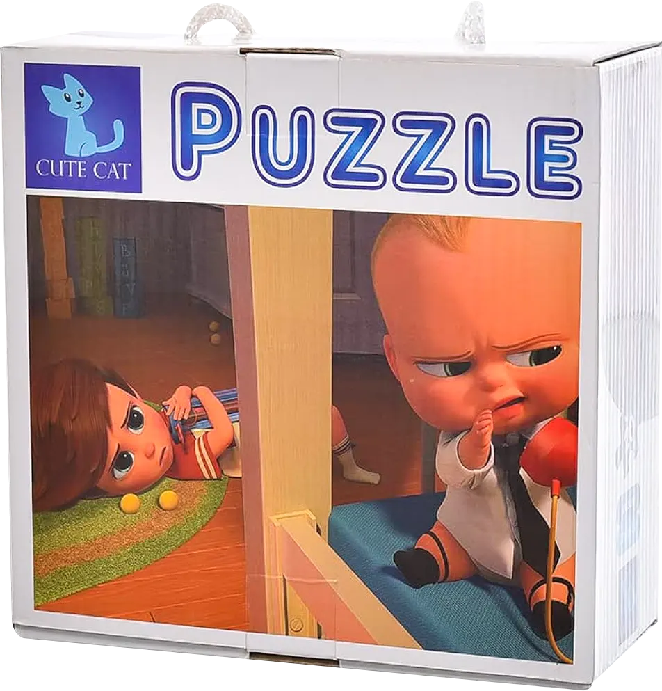 Boss Baby Cute Cat Puzzle, 24 Pieces, CR-2037