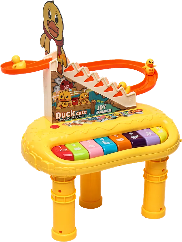 Musical Duck piano toy for kids, Multi-Color, 8837-1