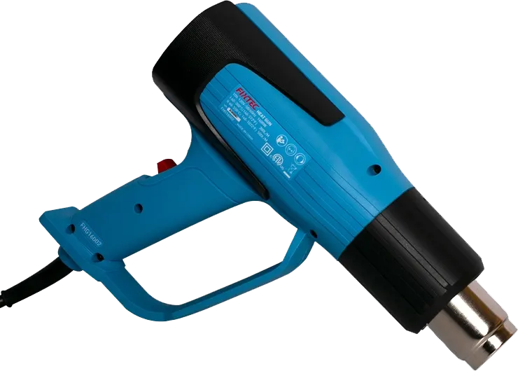 Fixtec Heat Gun 2000 Watt, Multi-speeds, Blue, FHG20005