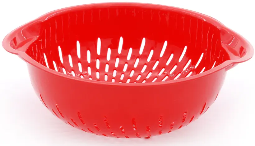 Mintra plastic fruit strainer, multiple colors