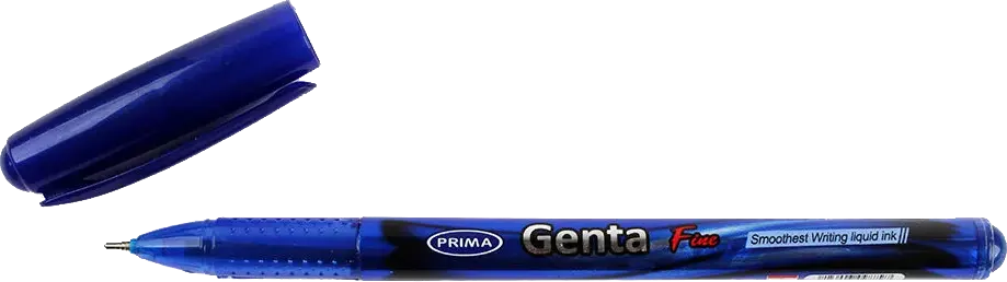 Prima Genta Ballpoint Pen, 0.7mm, Blue Ink, Assorted Colors