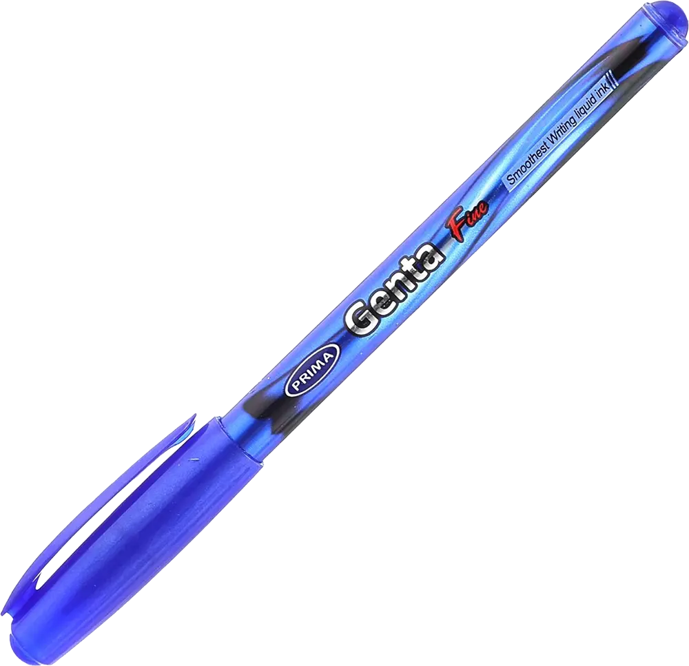 Prima Genta Ballpoint Pen, 0.7mm, Blue Ink, Blue Colour