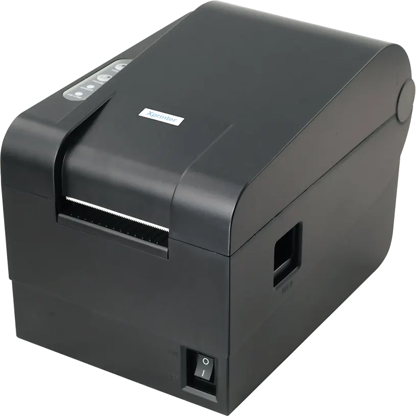 Thermal Barcode Printer Xprinter, USB Interface, Monochrome, Black, XP-243B