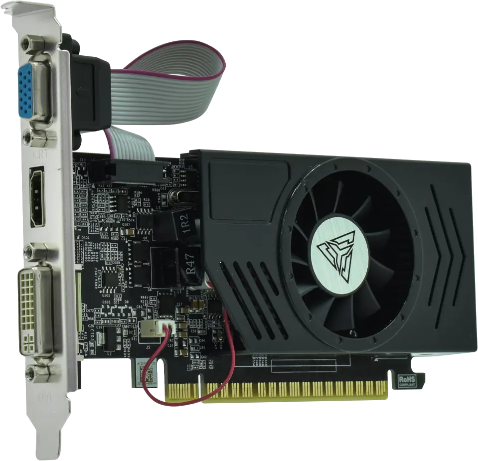 كارت شاشة أركتيك سايكلوبس نفيديا جيفورس GT 730، ذاكرة 2 جيجابايت  DDR3، أسود