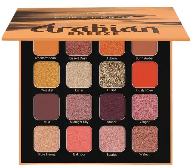 باليت اي شادو فوريفر52 اربيان بريز، BRZ 001، 16 لون