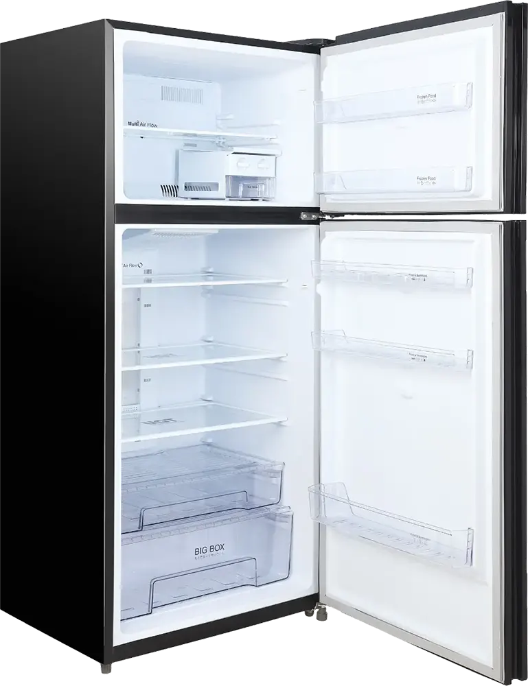 Unionaire Phantom No Frost Refrigerator, 545 Litres, 2 Doors, Digital Display, Glass Door, Black, URN-650LBG100A-DH