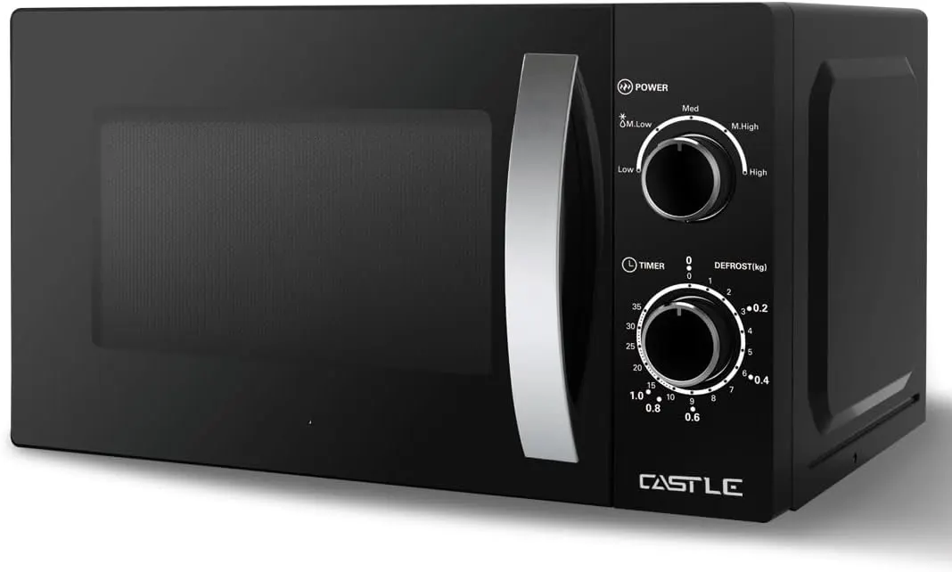 Castle Microwave, 20 Liter, 700 Watt, Black, MW7020