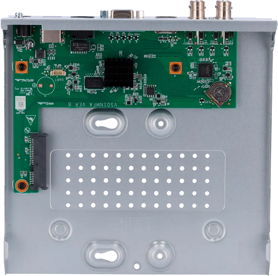 جهاز تسجيل فيديو رقمي يوني فيو 4 قنوات، دقة FHD، أسود، XVR301-04F