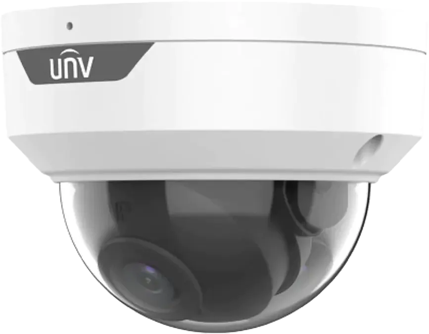 كاميرا مراقبة يونيفيو داخلية 2 ميجابكسل، عدسة 2.8 ملم، ميكروفون، UAC-D122-AF28M